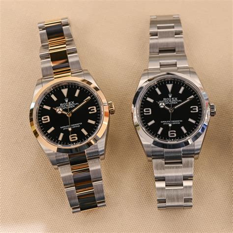 rolex explorer 114270 vs 124270|rolex explorer 1 36mm 124270.